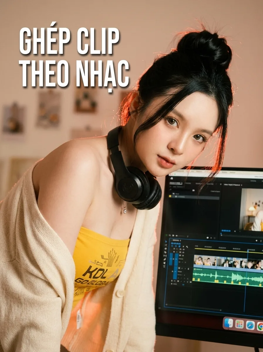 Skill · Ghép Nhiều Clip Theo Nhạc Trend
